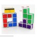 7 Colors Night Light 7 PCS Tetris Stackable Tangram Puzzle LED Induction Interlocking Desk Lamp 3D Toys Ideal Gift for Home and Office Decorations Easy Stacking up Magical Decoration Colorful Colorful B07MSD214P